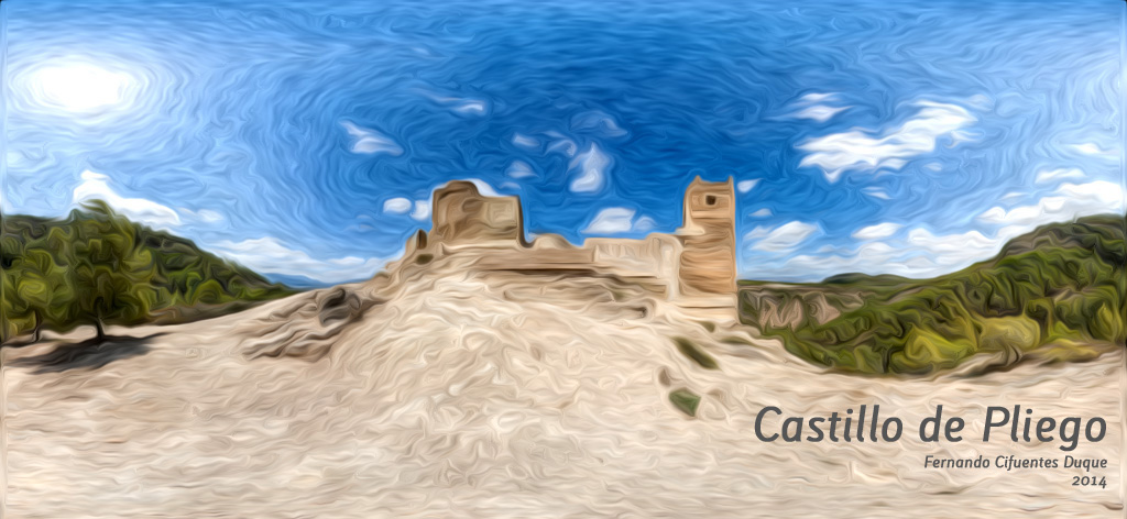 Panoramica del Castillo de Pliego