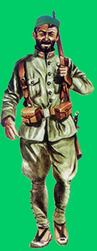 primer uniforme de la legion